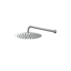 CAE Round Shower Arm with 10" Shower Head - Chrome - Image 1
