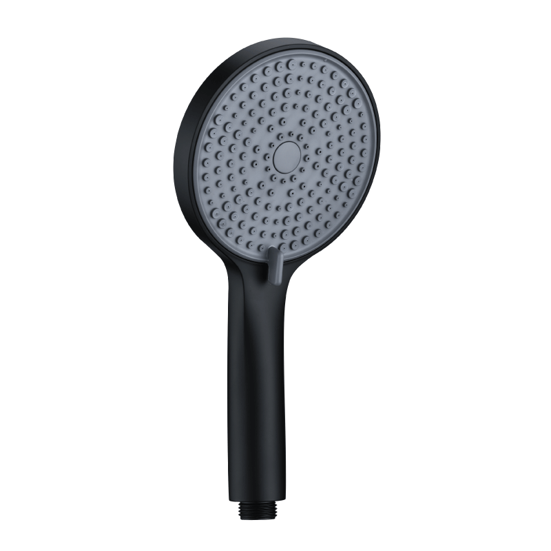 CAE 3-Jet Round Handshower (120mm) in Matte Black - PBR | Platinum ...