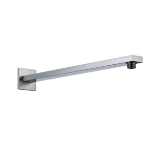 CAE 16" Square Shower Arm w Male Thread - Spot Free Stainless Steel - Image 1