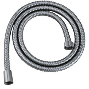 CAE 1/2" x 1/2" Stainless Steel Flex Hose for Bathroom - Spot Free Stainless Steel - Image 1