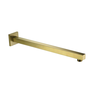 CAE 16" Square Shower Arm (G 1/2 male) - Matte Gold - Image 1