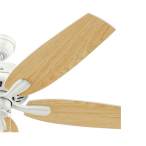 Hunter Newsome 52" White Ceiling Fan - Indoor Rated Only - Image 2