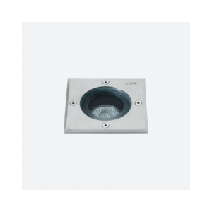 LEDSC4 Gea Recessed Square Uplighter with GU10 Fitting - 120 x 120mm - Image 1