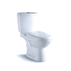 Glacier Two-Piece Washdown S-trap Toilet 300mm Roughing - In - Image 1