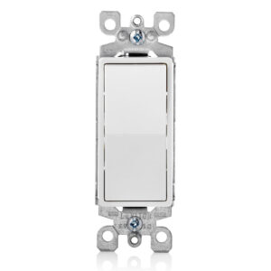 Leviton Decora 15 AMP 3-Way Rocker Switch -120/277V - Image 1