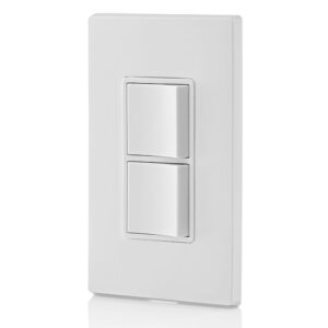 Leviton Decora 15 AMP 2 Gang Single Pole Switch - 120/277V - Image 2