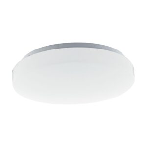 Satco Cloud 11" Round Acrylic Flush Mount LED Lighting Fixture - White - Image 1