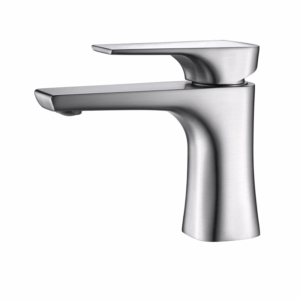 CAE Lecco Single Lever Vanity Faucet - Spot Free Stainless Steel - Image 1