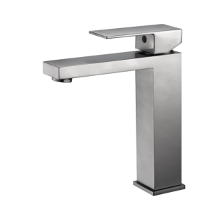 CAE Thames Single Lever Medium Vanity Faucet - Spot Free Stainless Steel - Image 1