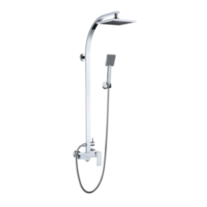 CAE Thames 3-Way Single Lever External Rain Shower Mixer - Chrome - Image 1