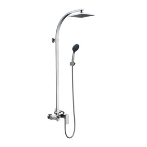 CAE Rain Shower Mixer - Spot-Free Stainless Steel - Image 1