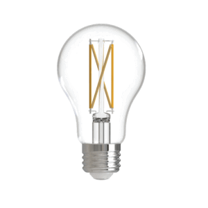 Bulbrite 7W LED A19 2700K Filament E26 Dimmable - Damp Rated - Image 1