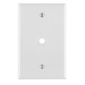 Leviton Midway Size Blank Plate- White - Image 1