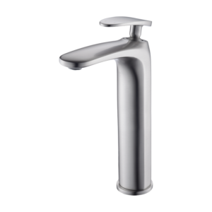 CAE Imola Single Lever Vessel Faucet - Spot Free Stainless Steel - Image 1