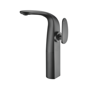 CAE Imola Single Lever Vessel Faucet - Matte Black - Image 1