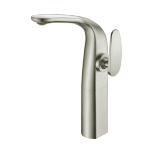 CAE Imola Single Lever Vessel Faucet - Spot Free Stainless Steel - Image 1