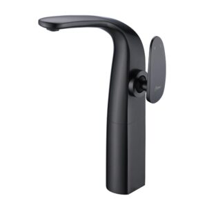 CAE Single-Lever Vessel Faucet (with 90 0133 Gun Grey pop up waste) - Image 1