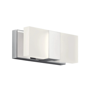 Kichler Haiden Integrated LED 2-Light Wall Sconce - Chrome - Image 1