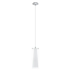 Eglo Pinto Pendant Light - Clear, White - Image 1