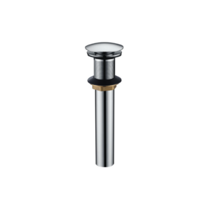 CAE Push Activated Pop-Up Drain without Overflow – Chrome - Image 1