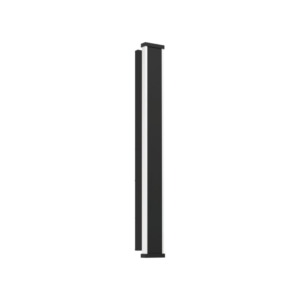 Eglo Neviano Outdoor Linear Wall Light in Black - Image 1