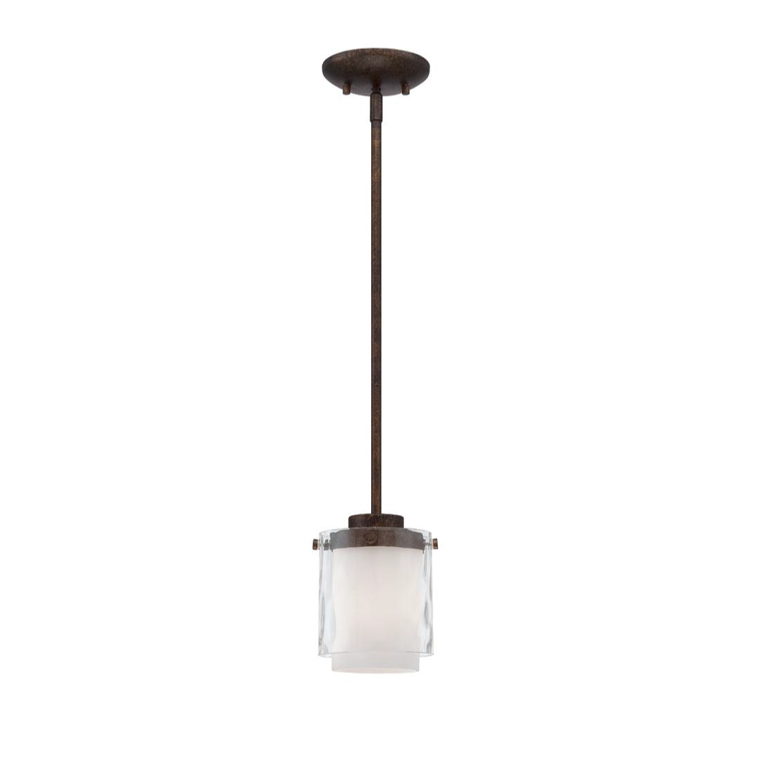 Jeremiah by Craftmade Kenswick E27 1-Light Mini Pendant | Platinum ...