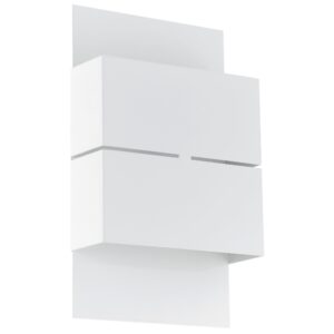 Eglo Kibea Integrated LED Outdoor Wall Light - White - Image 1