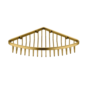 CAE Single Corner Shower Basket 9510 Series - Gold - Image 1