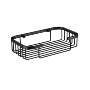 CAE Square Soap Basket 9510 Series - Matte Black - Image 1