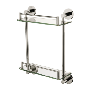 CAE Double Side Glass Shelf 9510 Series - Spot Free Stainless Steel - Image 1