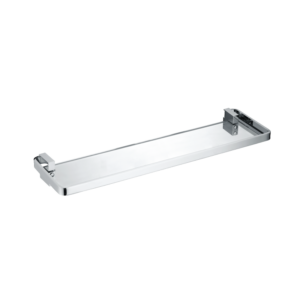CAE Maya Glass Shelf - Chrome - Image 1