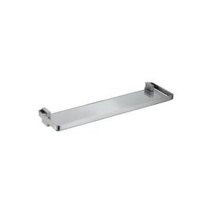 CAE Maya Glass Shelf - Spot Free Stainless Steel - Image 1