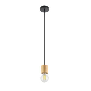 Eglo Turialdo Pendant Light - Brown/Black - Image 1