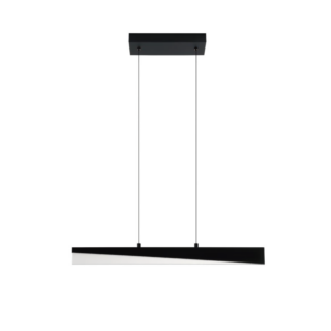 Eglo Isidro LED Linear Pendant Light - Black - Image 1