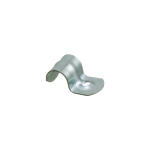Galvanize Saddles 3/8" 1-HOLE BX STRAP - Image 1