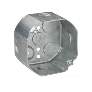 54151  1/2" & 3/4" Octagonal Electrical Box - Image 1