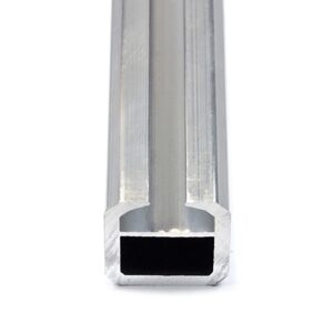 Aluminum Profile ..1''x1'' Staple extrusion | 5.85 mtr (19.2ft) - Image 1
