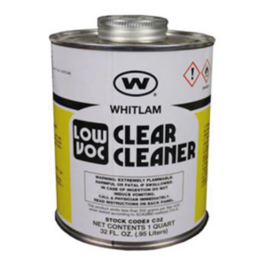 Whitlam Low Voc Clear Cleaner 1 Quart - 32 oz - Image 1