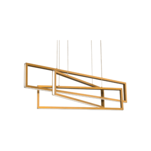 AFX Cole 39" LED Linear Pendant - Gold Finish - Image 1