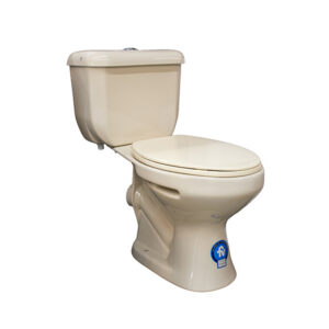 FV Ginebra P-Trap Elongated Toilet - Bone - Image 1