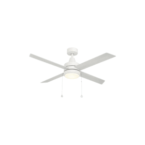 WAC 52" Quade Ceiling Fan with Light - Damp Rated - Image 1