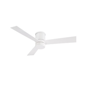 Modern Forms Axis 52" White Flush Ceiling Fan - DC Wet Listed - Image 3
