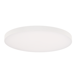WAC Edgeless 12" Ceiling and Wall Mount - White - Image 1