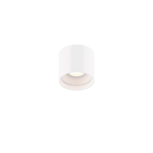 WAC Downtown Round 5in Outdoor Flush Mount 3000k 3CCT - White - Image 1