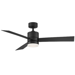 Modern Forms Axis 52" Matte Black Ceiling Fan - DC Wet Listed - Image 1