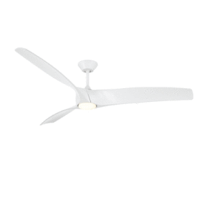 Modern Forms Zephyr 72" White Ceiling Fan - Wet Rated - Image 1