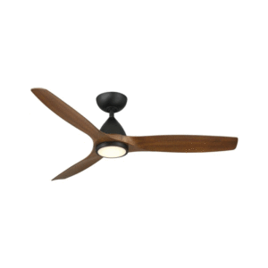 Modern Forms Skylark 54" 3-Blade Fan - Matte Black/Distressed Koa Finish - Image 1