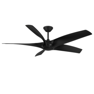 Modern Forms Zephyr-5 62" Matte Black Ceiling Fan - DC Wet Listed - Image 2