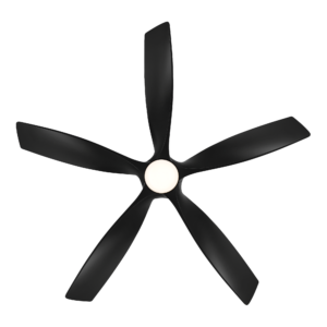 Modern Forms Zephyr-5 62" Matte Black Ceiling Fan - DC Wet Listed - Image 3