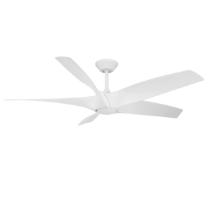 Modern Forms Zephyr-5 62" Matte White Ceiling Fan - DC Wet Listed - Image 2